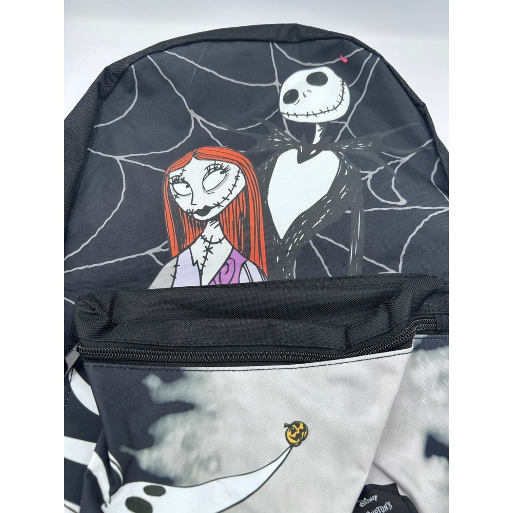 Disney Nightmare Before Christmas Jack Sally Zero Backpack with Hidden Hood